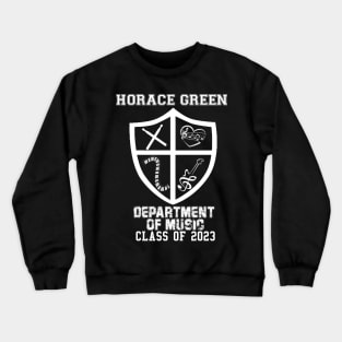 Horace (white on black) Crewneck Sweatshirt